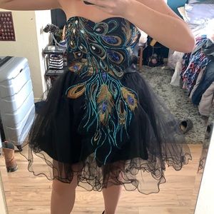 Peacock Party dress! ❤️